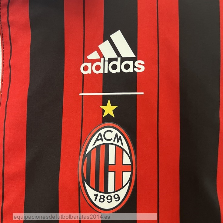 Nuevo Rompevientos AC Milan 24/25 Blanco Rojo Baratas